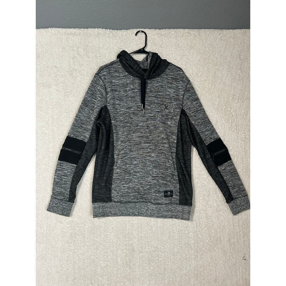 Marc Ecko cut and sew men’s hoodie size large. Streetwear skater grunge casual